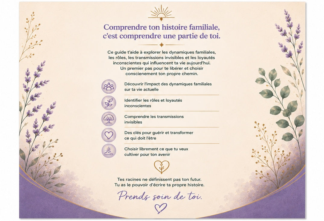 Comprendre sa famille pour se comprendre soi