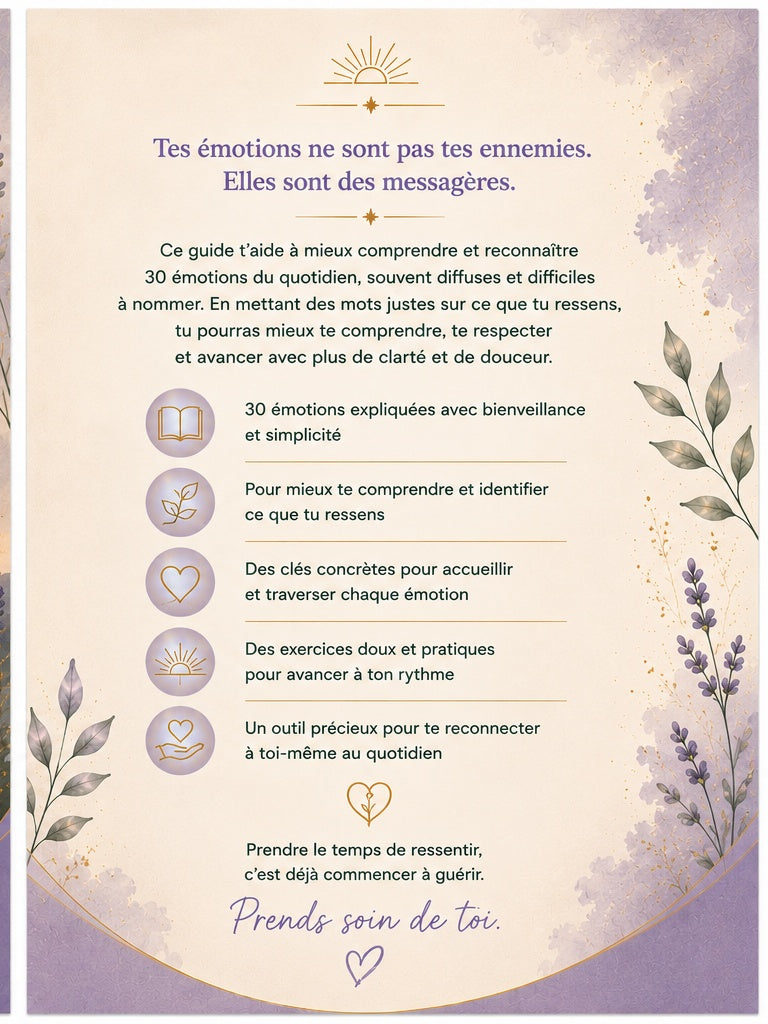 Petit dictionnaire émotionnel