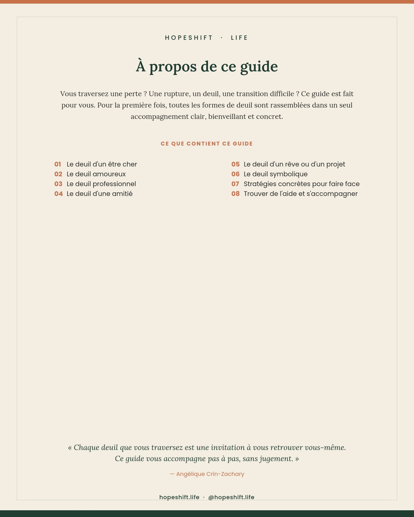 Comprendre et traverser les différents types de deuils - Tome I.I