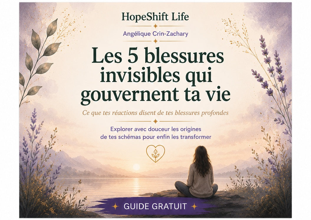 Les 5 blessures invisibles qui gouvernent ta vie