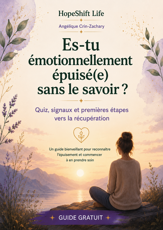Es-tu émotionnellement épuisé(e) sans le savoir ?