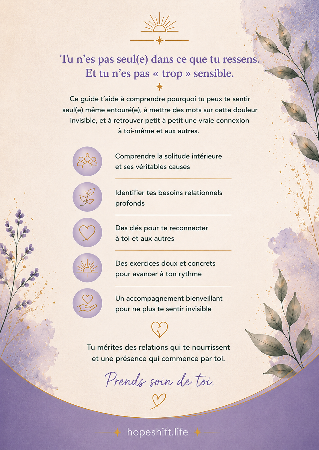 Pourquoi je me sens seul(e) même entouré(e) ?