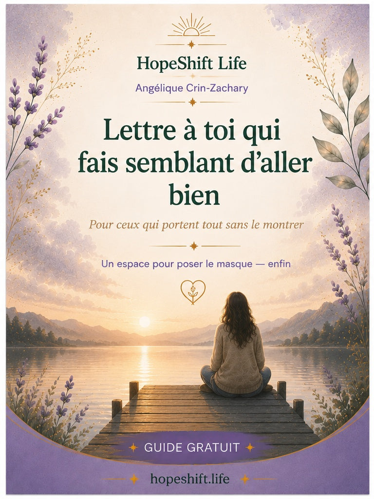 Lettre à toi qui fais semblant d’aller bien