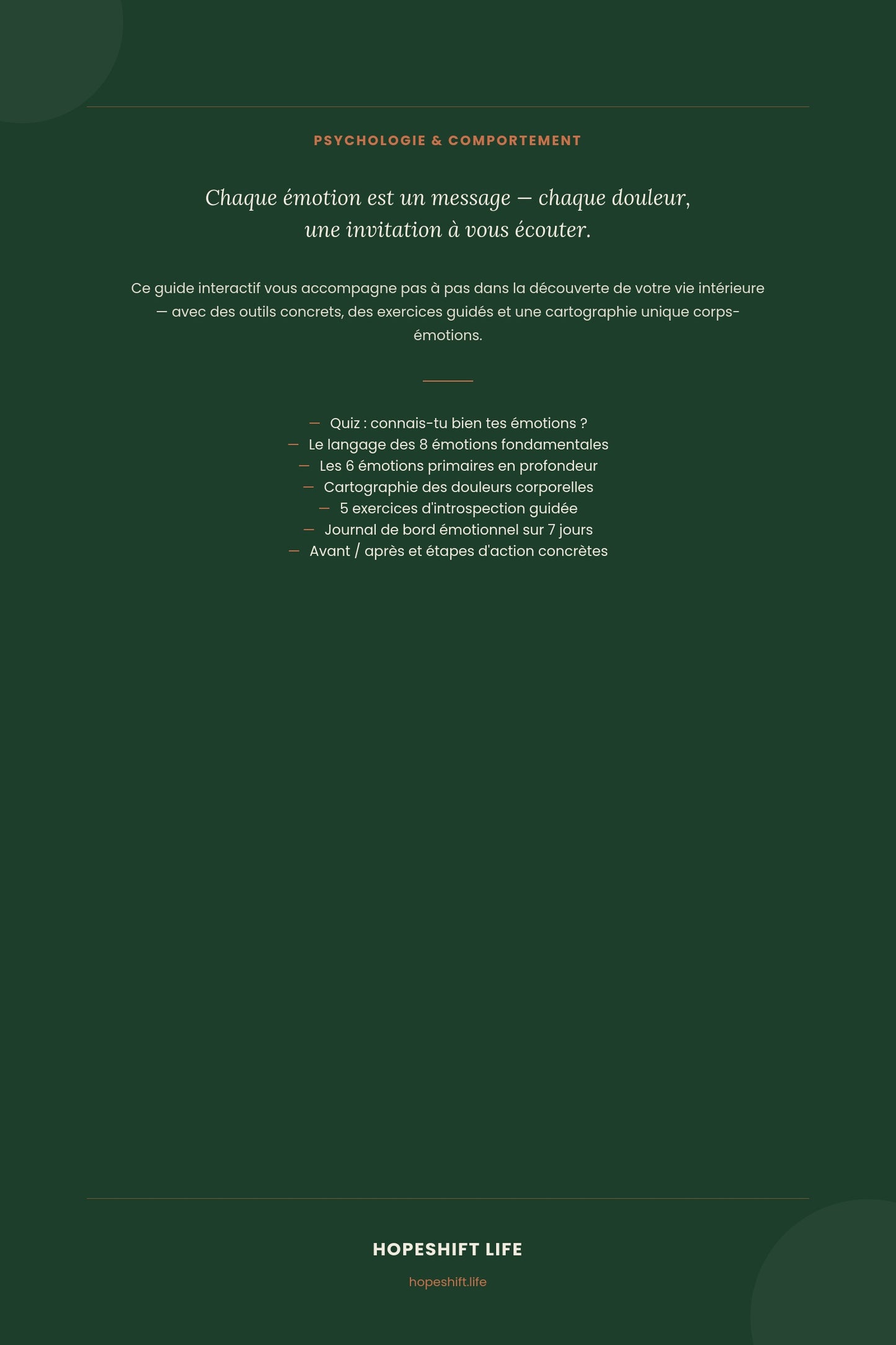 Questionnements Émotionnels – Ebook
