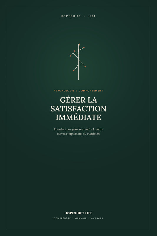 Gérer la satisfaction immédiate — Extrait découverte