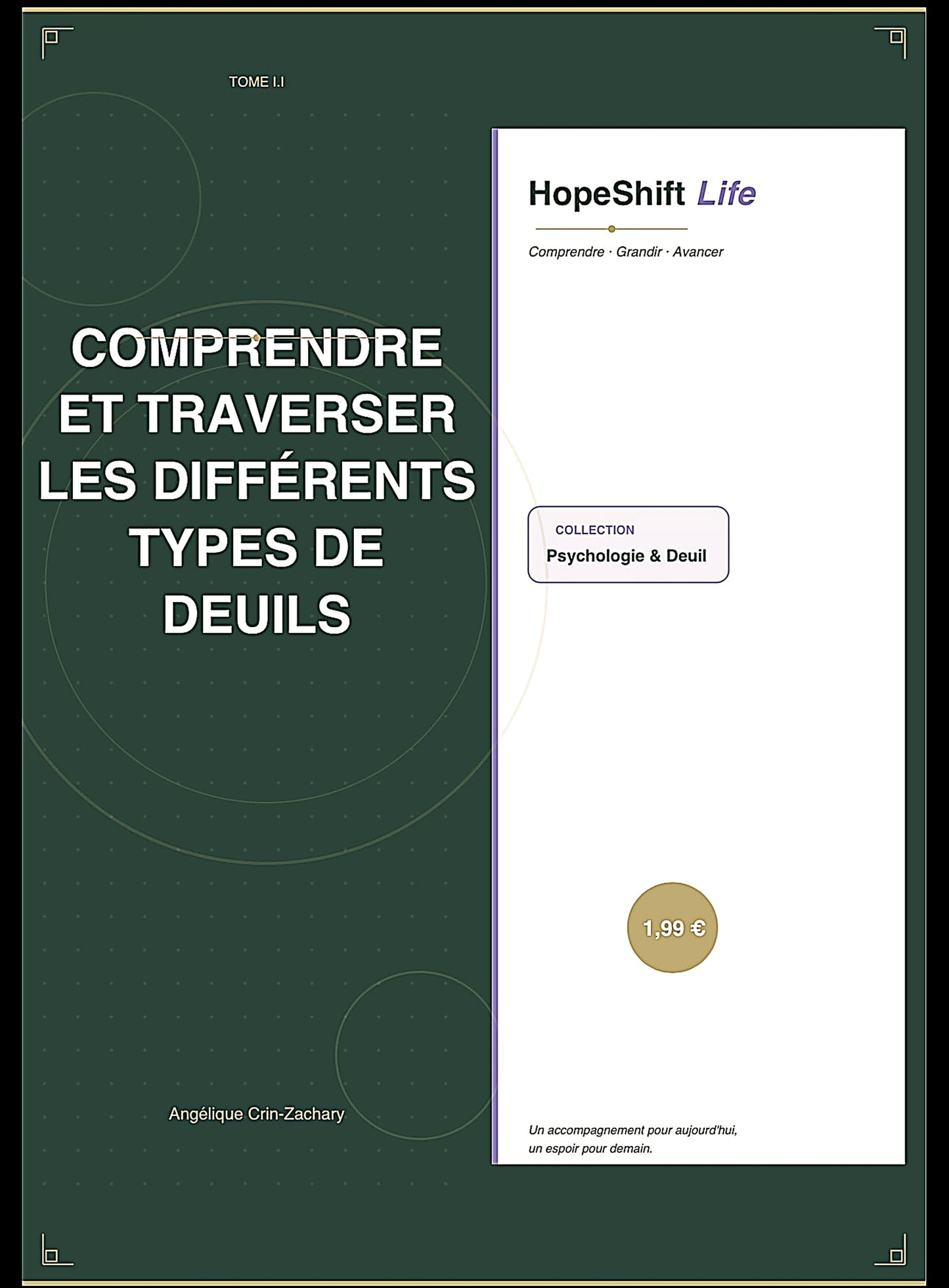 Comprendre et traverser les différents types de deuils - Tome I.I