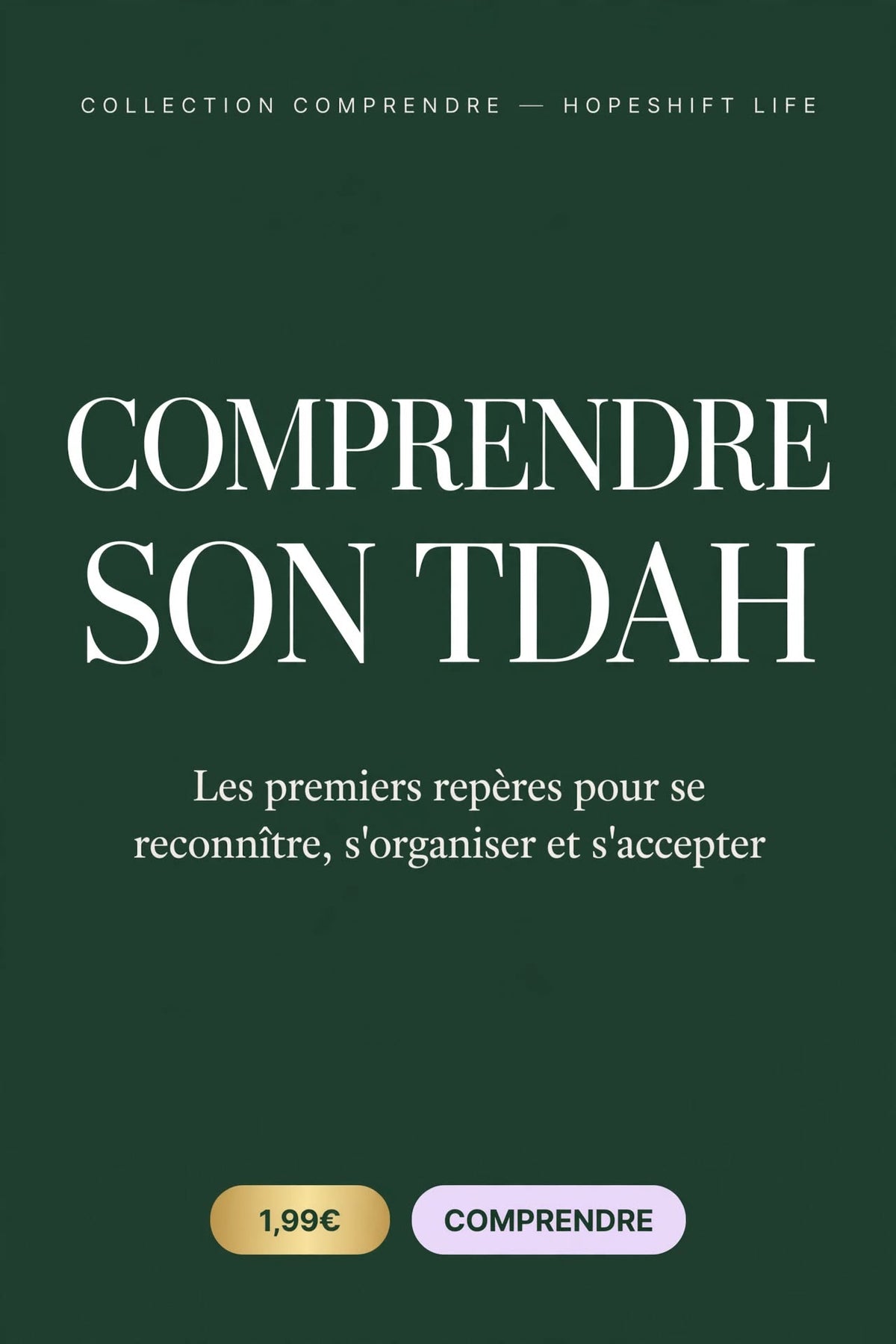 Comprendre son TDAH - Les premiers repères pour se reconnaître, s'organiser et s'accepter