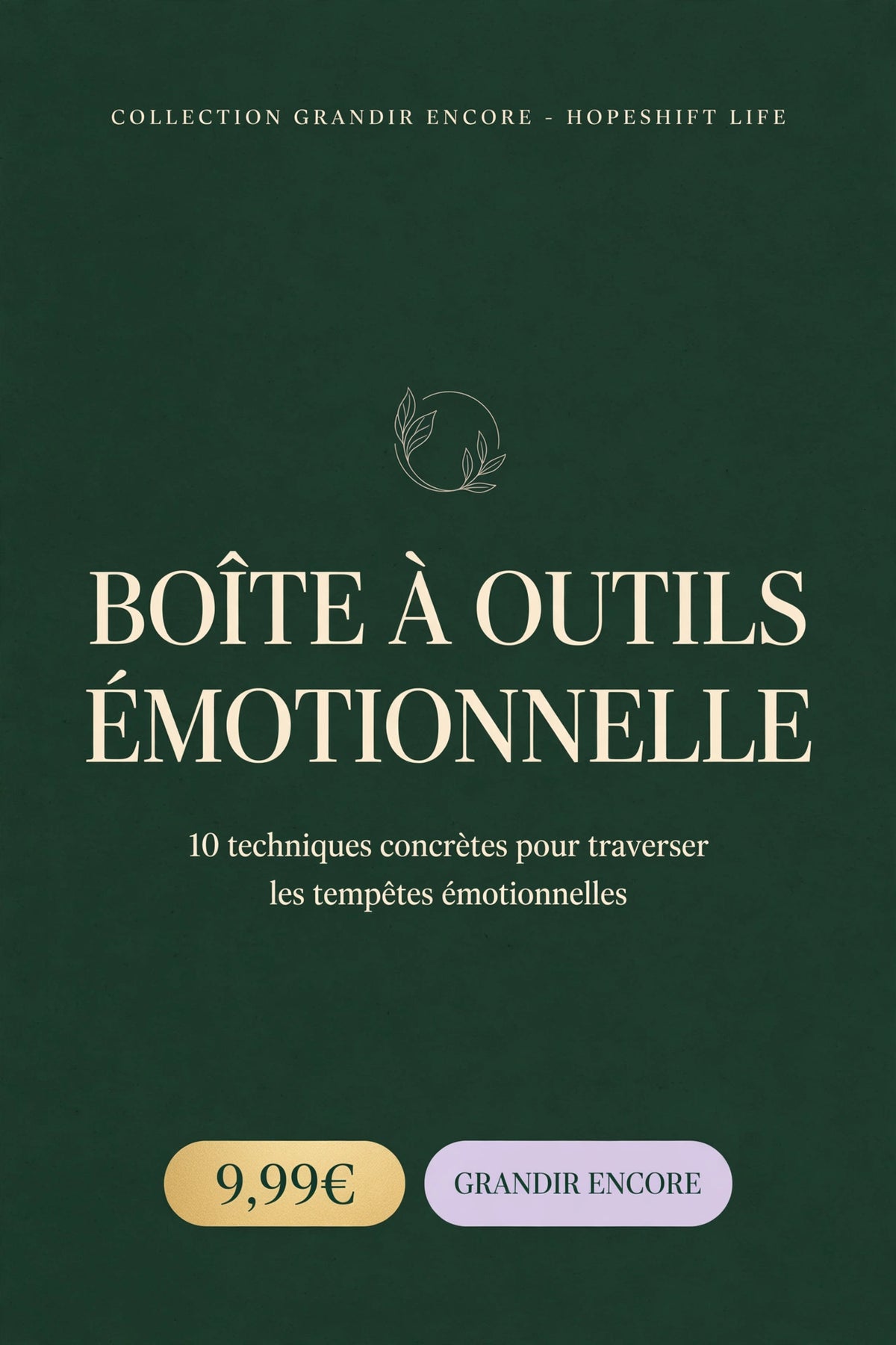 Boîte à Outils Émotionnelle - Collection Grandir Encore